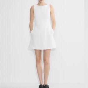 Aritzia Babaton Bond Dress White size 4